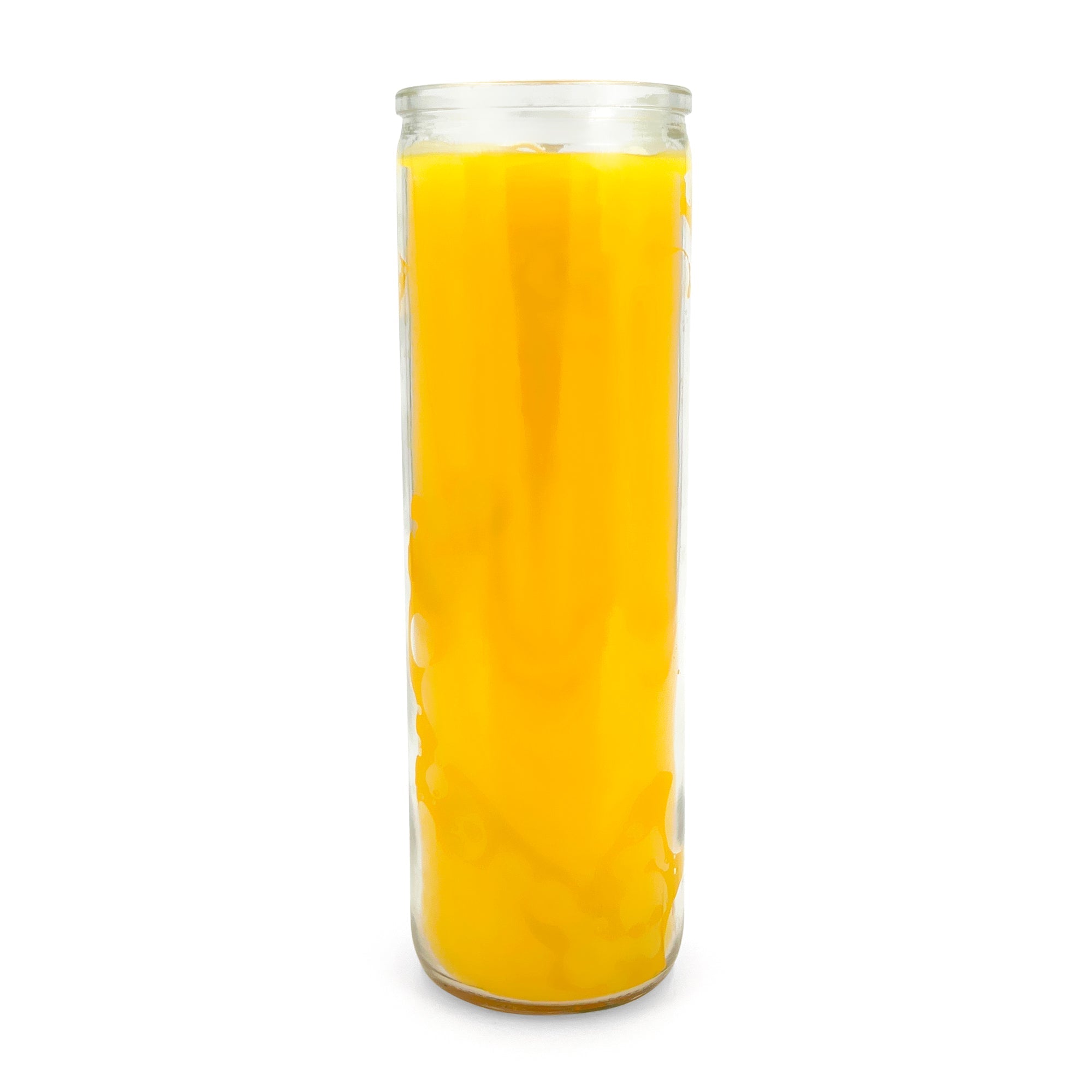 Crusader Plain Vela 7 Días 600 ml Amarillo