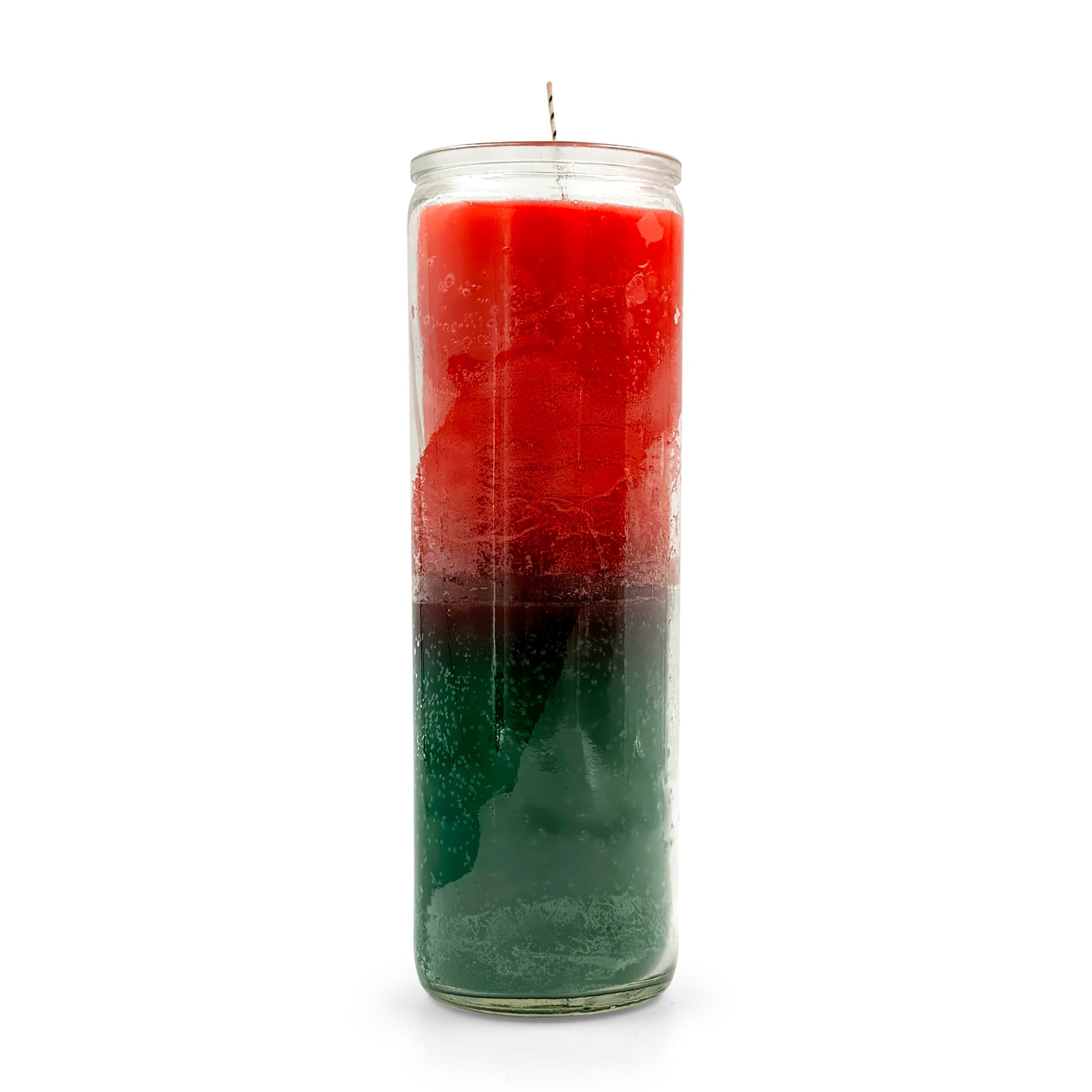 Vela de 7 días lisa de 600 ml de color doble